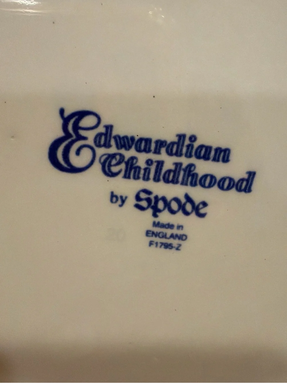 Spode decorative plate